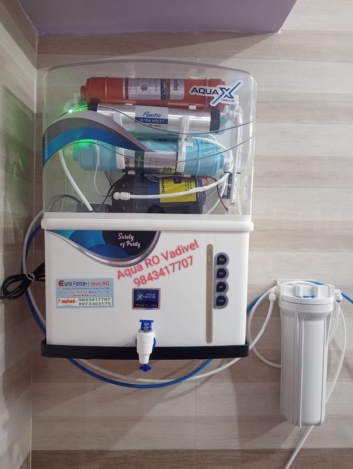 Euro Force RO water purifier gallery photo 4