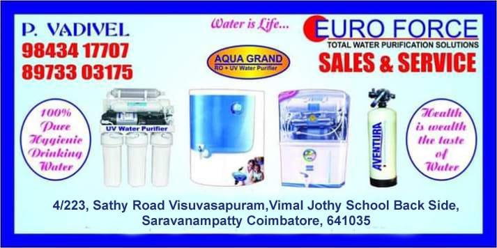 Euro Force RO water purifier gallery photo 13