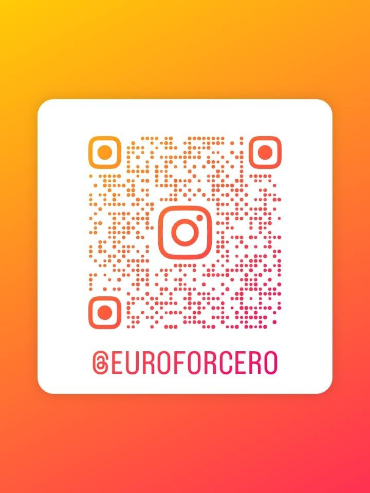 Instagram QR Code @euroforcero