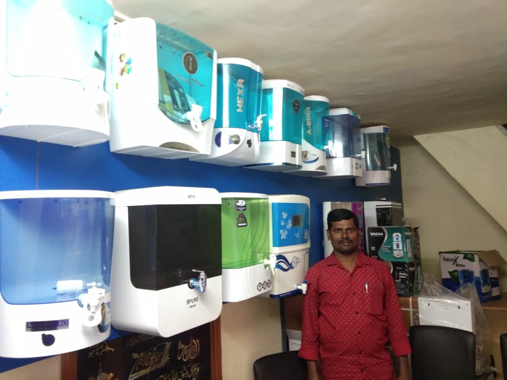Euro Force water purifier showroom